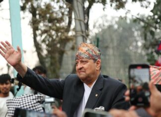 पूर्व राजा ज्ञानेन्द्र शाह पूर्वीनाकाहुँदै भारत प्रस्थान, बागडुग्रामा आरएसएसका प्रतिनिधिहरुको जमघट