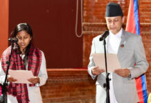 उपसभामुख रुबीकुमारी ठाकुरले लिइन् शपथ
